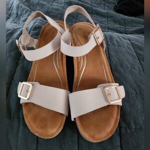 Aetrex Wedge Sandals